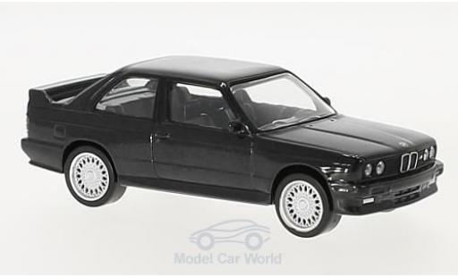 Diecast model cars Bmw M3 coupe (E30) black 1986 1/43 Norev