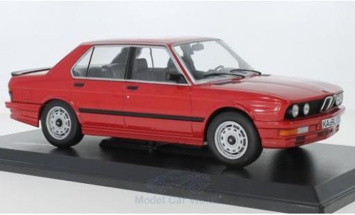 Diecast model cars Bmw M535 berline 35i (E28) red 1986 1/18 Norev