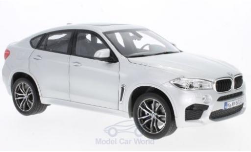 Diecast model cars Bmw X6 M grey 2015 1/18 Norev