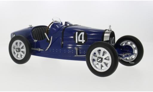 Diecast model cars Bugatti 35 grand prix T blue 1925 1/12 Norev
