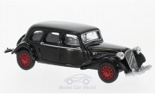 Diecast model cars Citroen Traction 15 -SIX black 1939 1/64 Norev