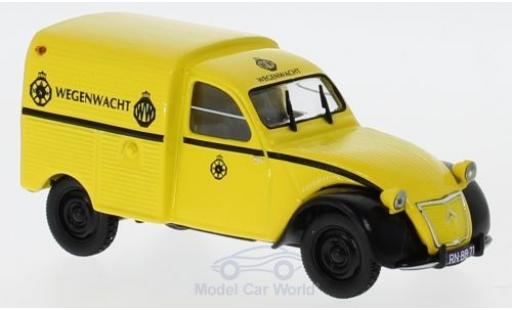 Diecast model cars Citroen 2CV Fourgonnette AZU Wegenwacht 1959 1/43 Norev