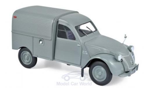 Diecast model cars Citroen 2CV Fourgonnette Fourgonnette grey 1957 1/18 Norev