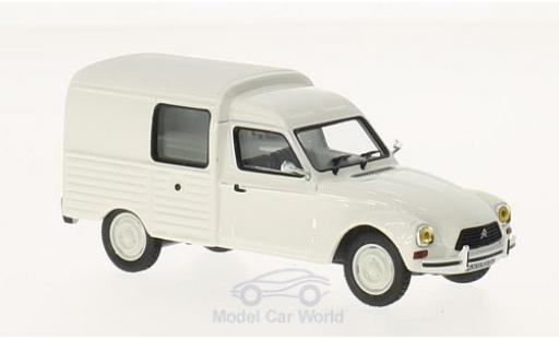 Diecast model cars Citroen Acadiane Fourgonnette white 1979 1/43 Norev