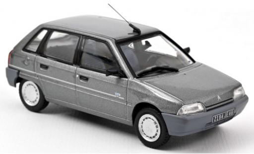 Diecast model cars Citroen AX TEN metallic grey 1992 1/43 Norev