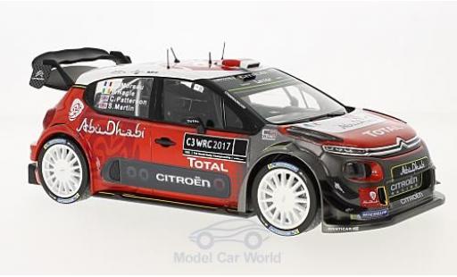 Diecast model cars Citroen C3 WRC 2017 Official Presentation Version 1/18 Norev