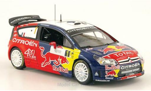 Diecast model cars Citroen C4 WRC No.1 Red Bull Tour de Corse 2008 1/43 Norev