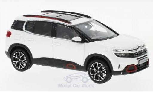 Diecast model cars Citroen C5 Aircross SUV Aircross metallic white 2018 1/43 Norev