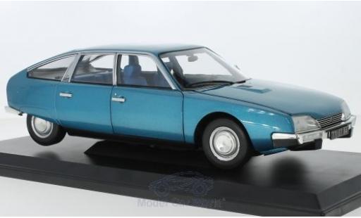 Diecast model cars Citroen CX Berline 2000 metallic blue 1974 1/18 Norev