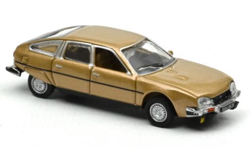 Diecast model cars Citroen CX GTI 2400 metallic beige 1977 1/87 Norev