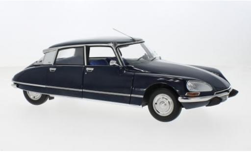 Diecast model cars Citroen DS 23 Pallas blue 1974 1/18 Norev