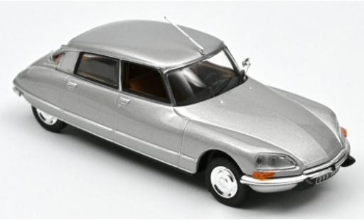 Diecast model cars Citroen DS 23 Pallas metallic grey 1974 1/43 Norev