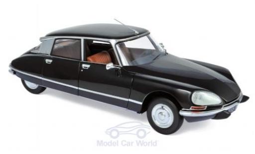 Diecast model cars Citroen DS 23 Pallas black 1974 1/18 Norev