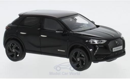 Diecast model cars DS Automobiles DS3 SUV Citroen DS 3 Crossback La Premiere black/red 2019 1/43 Norev