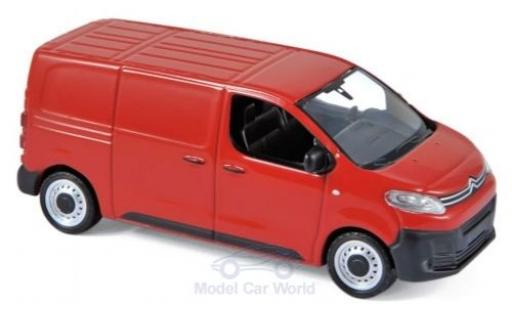 Diecast model cars Citroen Jumpy Fourgonnette red 2016 1/43 Norev