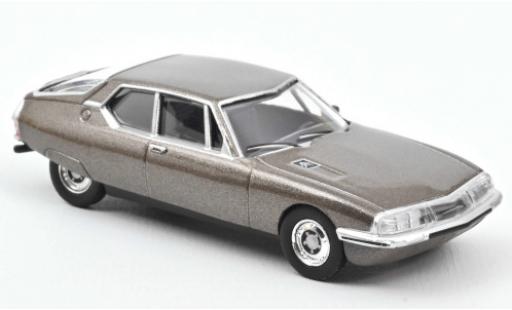 Diecast model cars Citroen SM Coupe metallic brown 1972 1/64 Norev