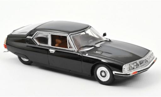 Diecast model cars Citroen SM Coupe black 1970 1/43 Norev