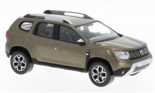 Diecast model cars Dacia Duster SUV metallic brown 2018 1/43 Norev