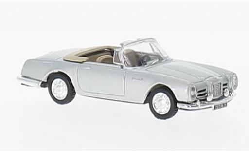 Diecast model cars Facel Vega II Cabriolet I Convertible grey 1963 1/87 Norev