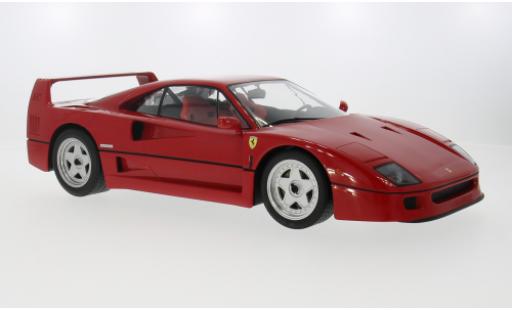 Diecast model cars Ferrari F40 Coupe red 1987 1/12 Norev