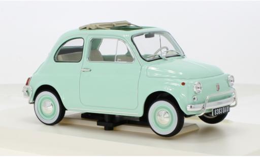 Diecast model cars Fiat 500 L blue 1968 1/18 Norev