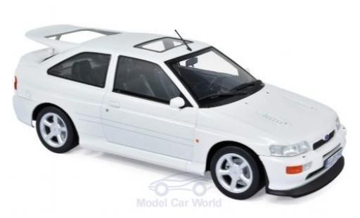 Diecast model cars Ford Escort Cosworth RS white 1992 1/18 Norev
