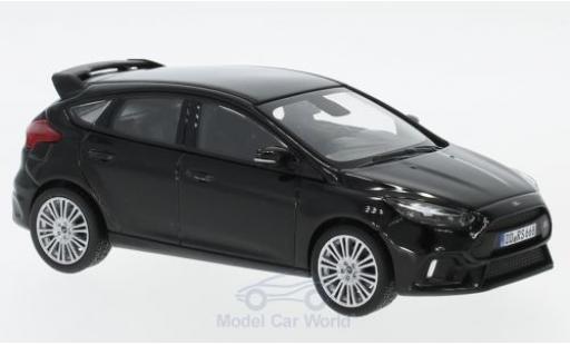 Diecast model cars Ford Focus RS MK III black 2016 1/43 Norev
