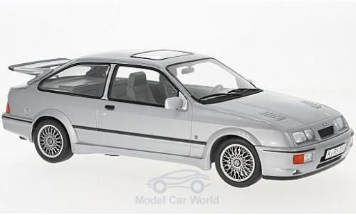 Diecast model cars Ford Sierra Cosworth RS metallic grey 1986 1/18 Norev