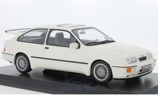 Diecast model cars Ford Sierra Cosworth RS white 1986 1/43 Norev