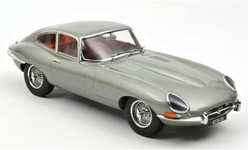 Diecast model cars Jaguar E-Type Coupe metallic grey 1964 1/43 Norev