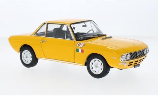 Diecast model cars Lancia Fulvia HF 1600 orange 1971 1/18 Norev