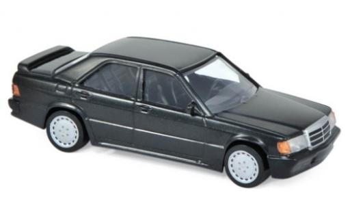 Diecast model cars Mercedes 190 Base E 2.3-16 (W201) metallic black 1984 Jetcar 1/43 Norev