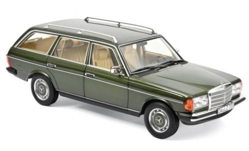 Diecast model cars Mercedes 200 Coupe T (S123) metallic green 1982 1/18 Norev