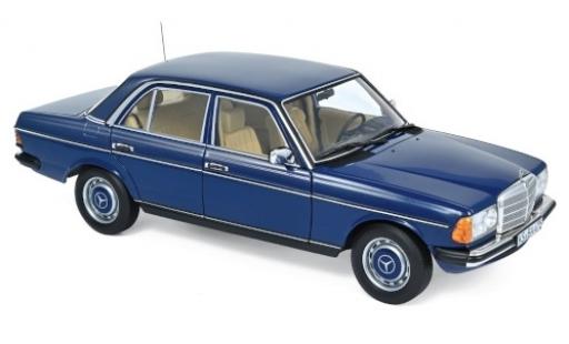 Diecast model cars Mercedes 200 Coupe (W123) blue 1982 1/18 Norev