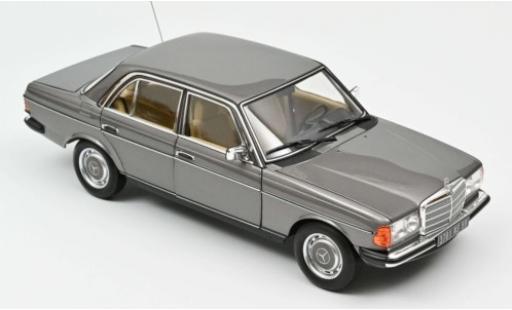 Diecast model cars Mercedes 200 Coupe (W123) metallic grey 1982 1/18 Norev