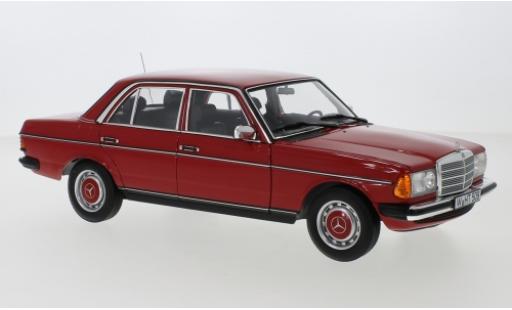 Diecast model cars Mercedes 200 Coupe (W123) red 1982 1/18 Norev