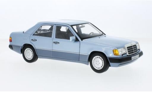 Diecast model cars Mercedes 230 Base E (W124) metallise blue 1990 1/18 Norev