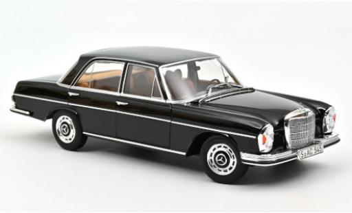 Diecast model cars Mercedes 280 Base SE (W108) black 1968 1/18 Norev