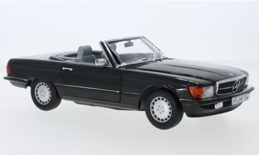 Diecast model cars Mercedes 300 Base SL (R107) metallic anthracite 1986 avec d&Atilde;&copy;tachable Hardtop 1/18 Norev
