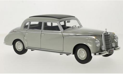 Diecast model cars Mercedes 300 Base (W186) grey 1955 1/18 Norev