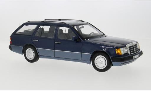 Diecast model cars Mercedes 300 Coupe TD (S124) blue 1990 1/18 Norev