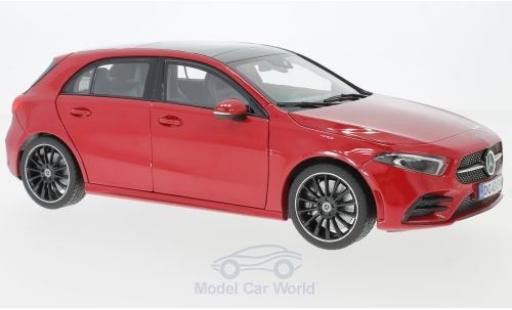 Diecast model cars Mercedes Classe A Base (W177) red 2018 1/18 Norev