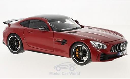 Diecast model cars Mercedes AMG GT GT R red 2017 1/18 Norev