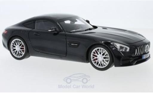 Diecast model cars Mercedes AMG GT GT S metallic black 2018 1/18 Norev