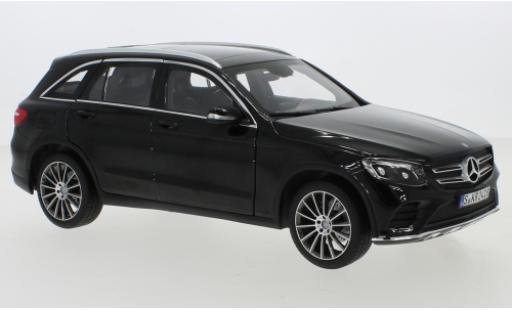 Diecast model cars Mercedes GLC Base (X253) black 2015 1/18 Norev