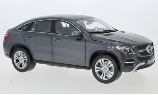 Diecast model cars Mercedes GLE Coupe (C292) metallic grey 2015 1/18 Norev