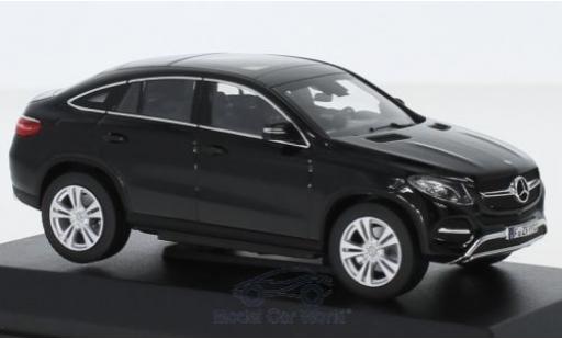 Diecast model cars Mercedes GLE Coupe black 2015 1/43 Norev