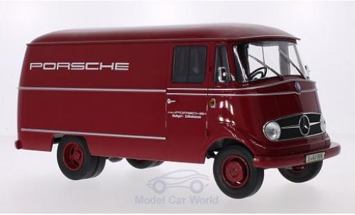 Diecast model cars Mercedes L319 Base Porsche Renndienst 1955 T&Atilde;&frac14;ren and Hauben closed 1/18 Norev