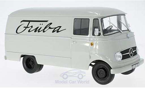 Diecast model cars Mercedes L319 Kastenwagen Van grey Fr&Atilde;&frac14;ba 1957 1/18 Norev
