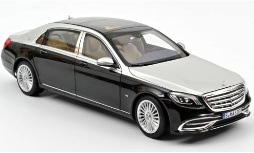 Diecast model cars Mercedes Classe S Base Maybach S 650 metallic black/grey 2018 1/18 Norev